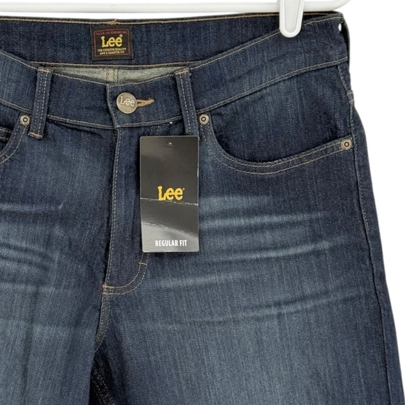 Lee Men's Berkley Stretch Regular Fit Blue Denim Shorts Size 30 Inseam 10" NWT - Picture 3 of 11